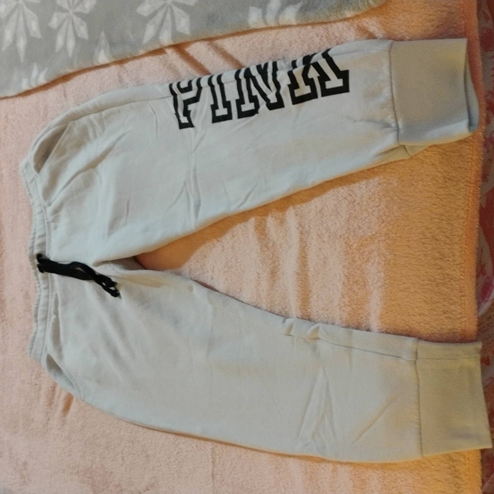 Pink jogging pants